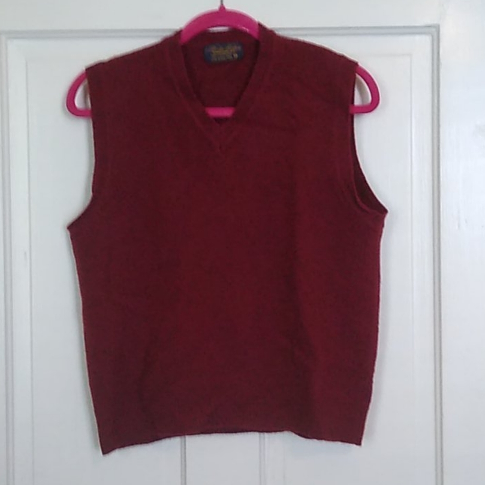 Brooks Brothers Lambs Wool Sweater Vest